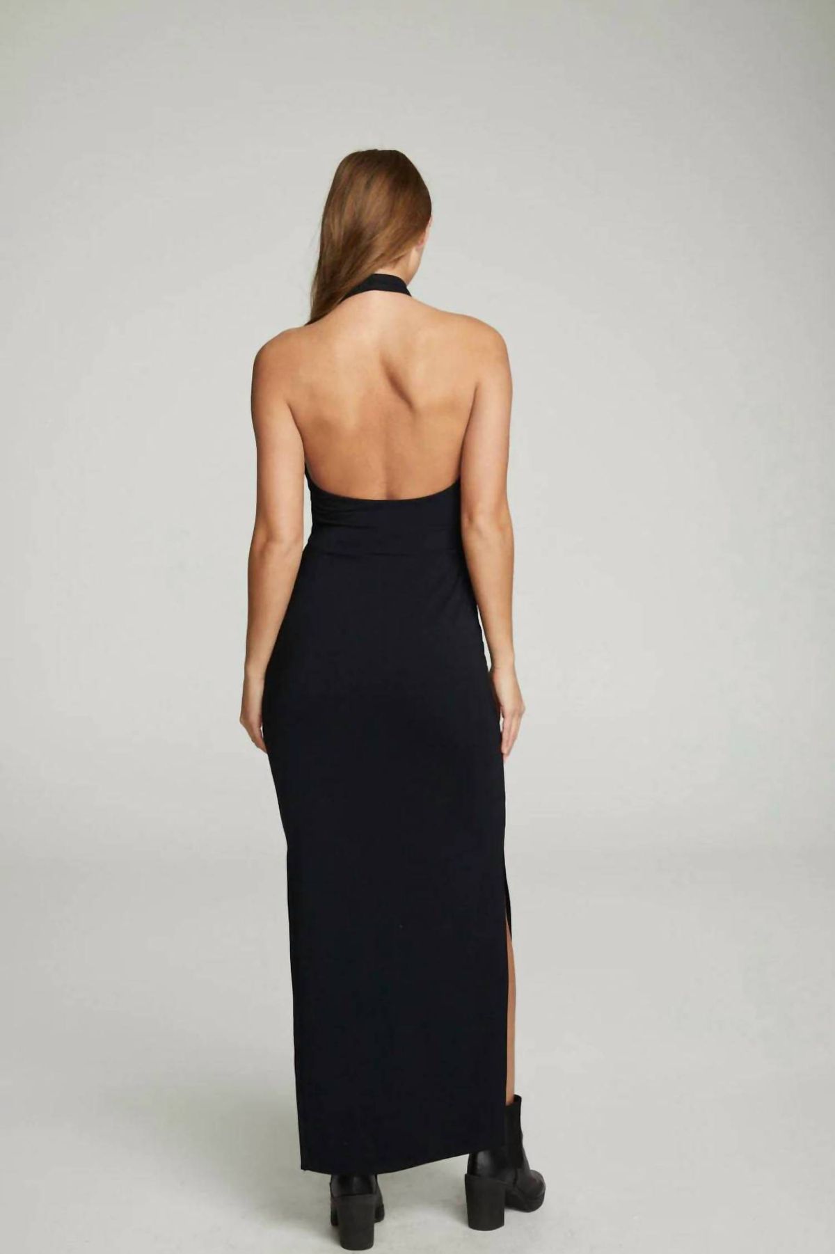 Style 1-338632806-2901 Chaser Size M Black Floor Length Maxi on Queenly