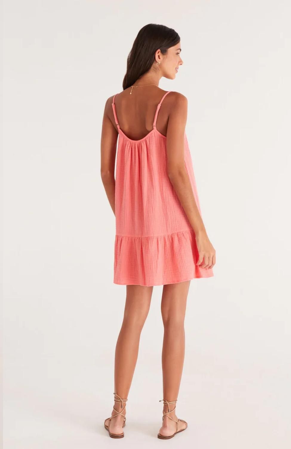 Style 1-3462301555-2696 Z Supply Size L Pink Cocktail Dress on Queenly
