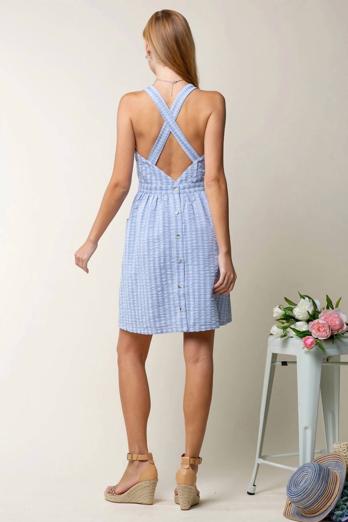 Style 1-4161624003-3011 Doe and Rae Size M Blue Cocktail Dress on Queenly