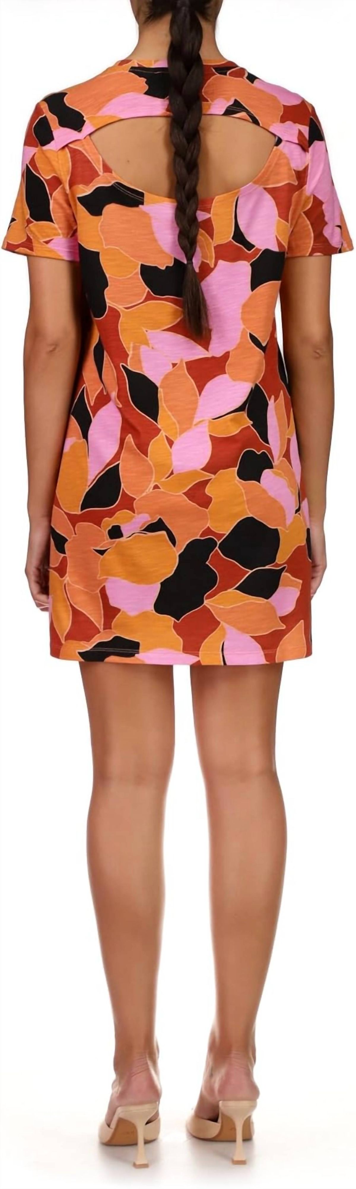 Style 1-4256484097-3236 Sanctuary Size S Orange Cocktail Dress on Queenly