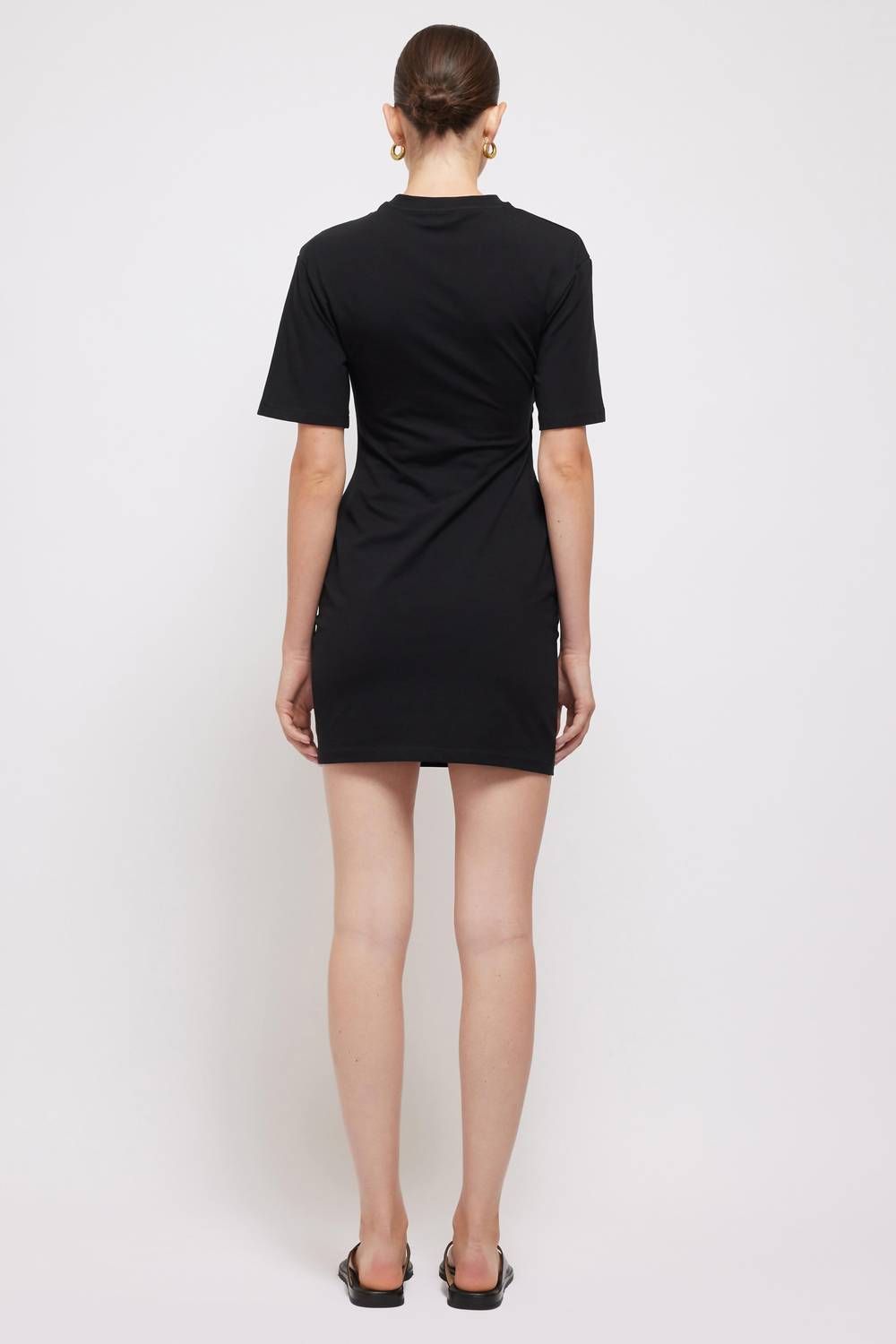 Style 1-872527868-2696 JONATHAN SIMKHAI Size L Black Cocktail Dress on Queenly
