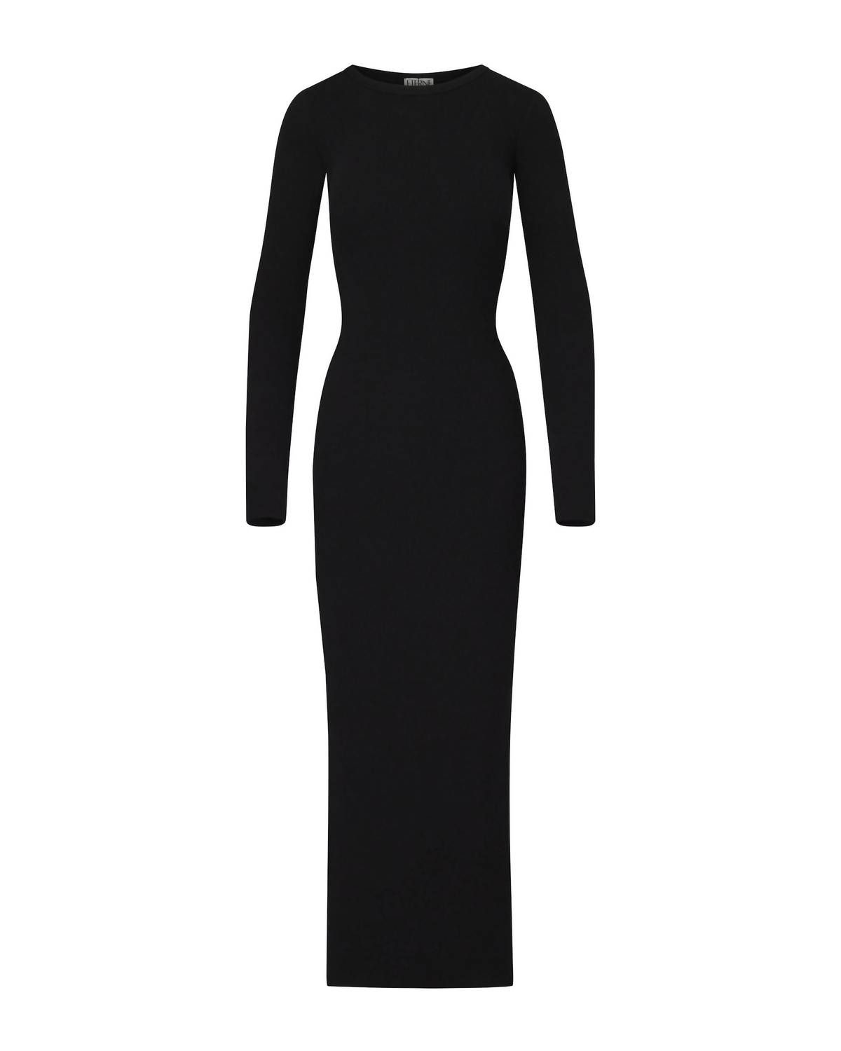 Style 1-917027961-3471 Eterne Size S Long Sleeve Black Floor Length Maxi on Queenly
