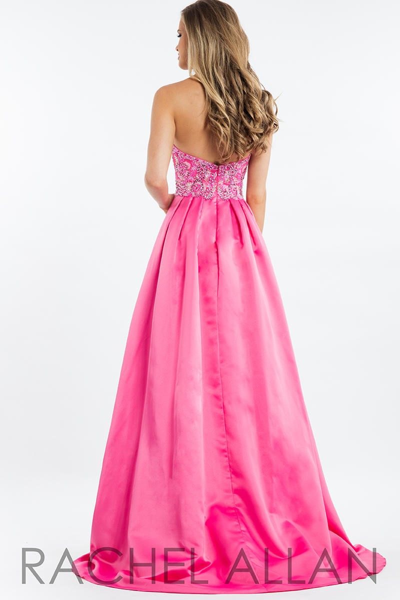 Rachel Allan Size 6 Prom Pink A-line Dress on Queenly