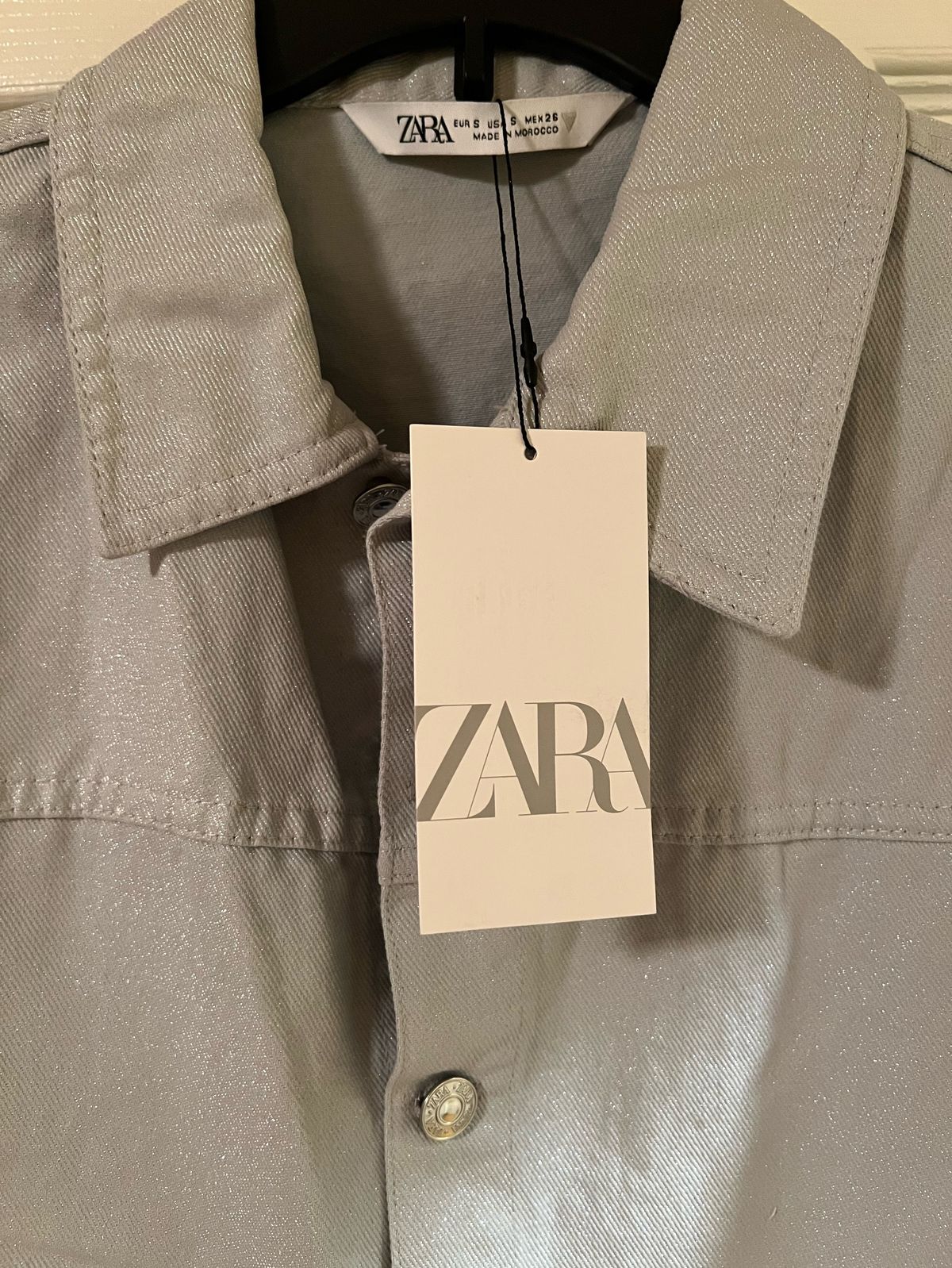 Zara Size S Halter Light Blue Formal Jumpsuit on Queenly