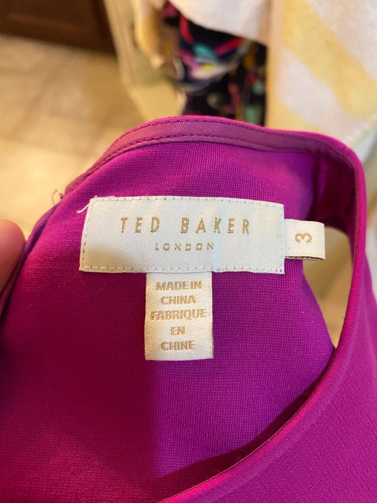 Ted Baker Size S Homecoming Pink Cocktail Dress on Queenly