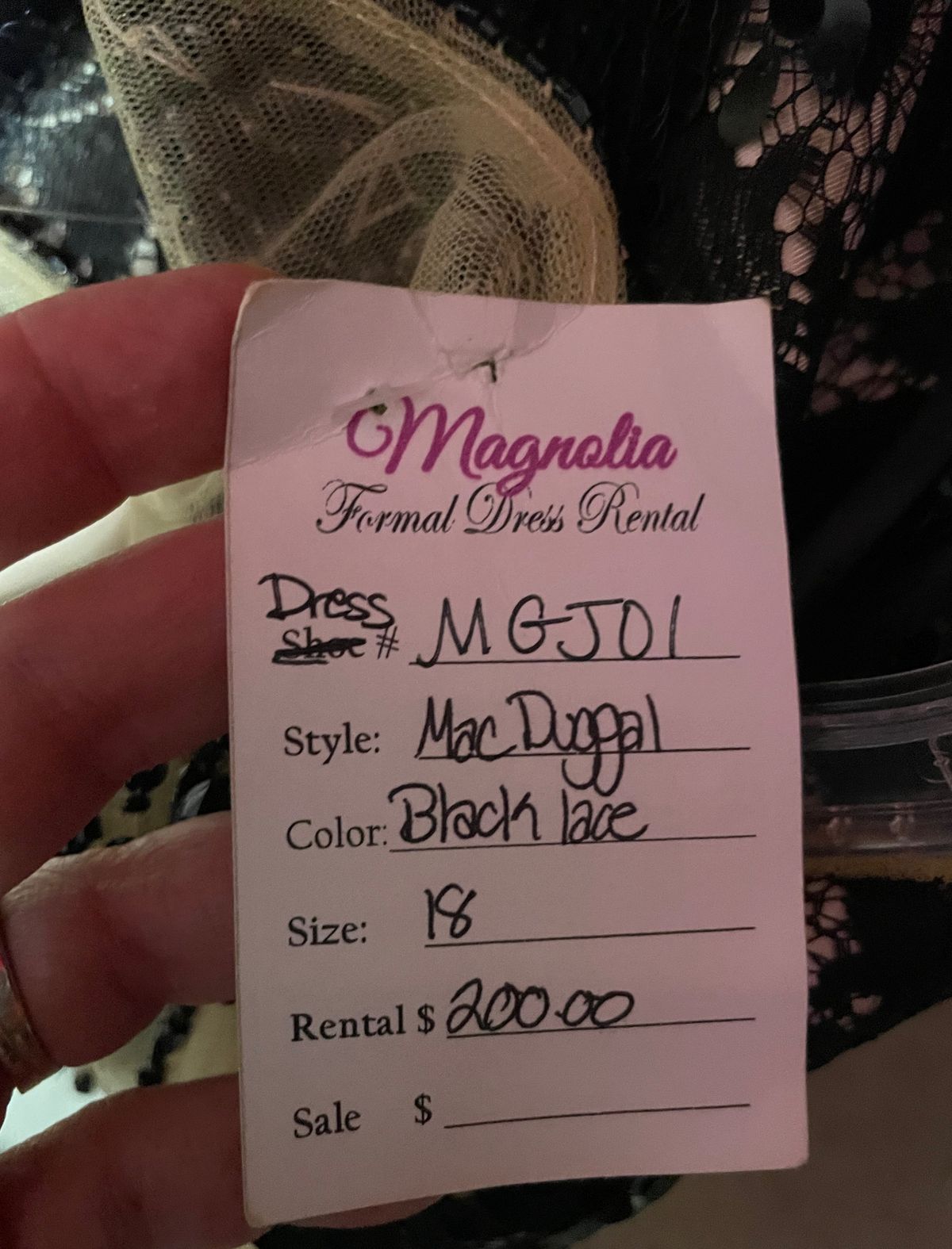 Mac Duggal Plus Size 18 Wedding Guest Black Floor Length Maxi on Queenly