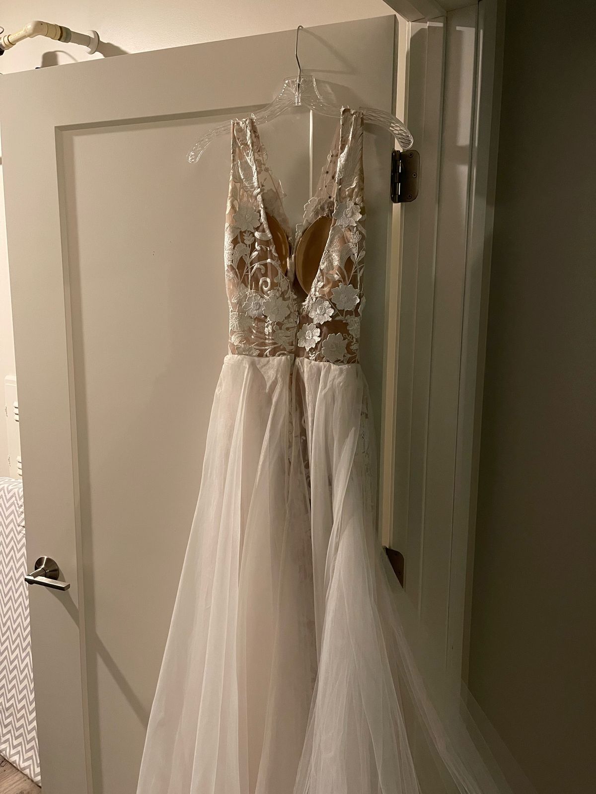 Size 2 Pageant White Dress With Train on Queenly