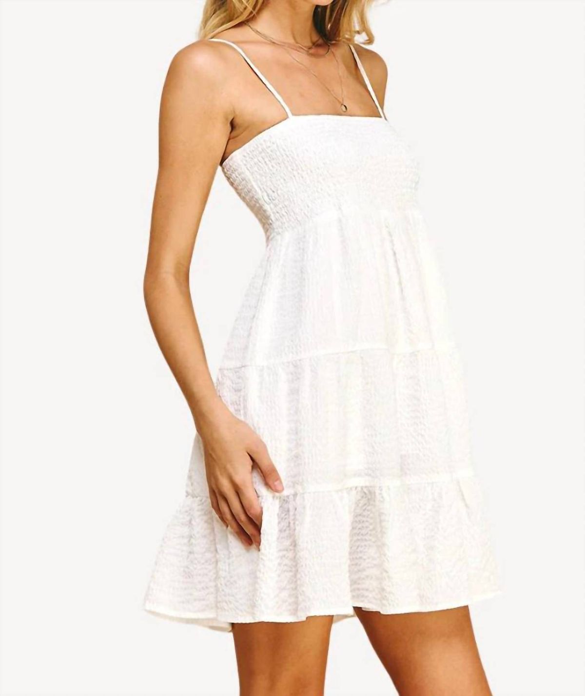 Style 1-1250605557-74 PINCH Size S White Cocktail Dress on Queenly