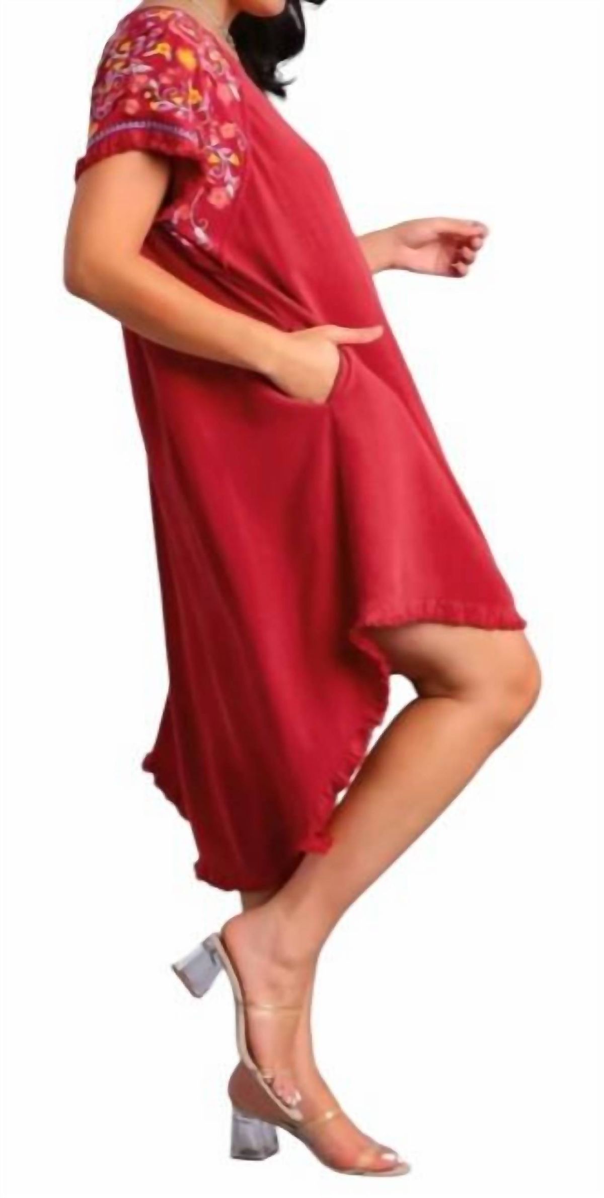 Style 1-1409424135-1691 umgee Size XL Red Cocktail Dress on Queenly