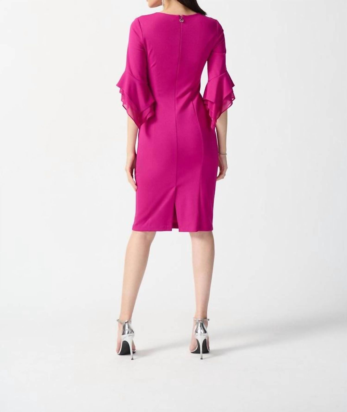 Style 1-1460611806-1901 Joseph Ribkoff Size 6 Pink Cocktail Dress on Queenly
