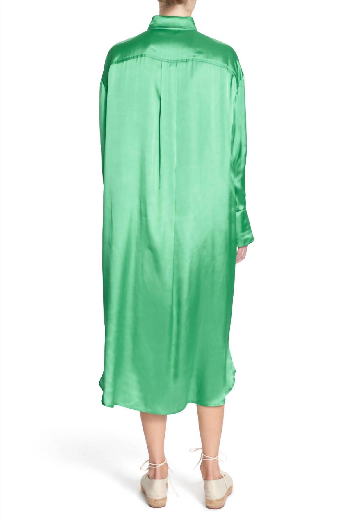 Style 1-198142461-149 COREY LYNN CALTER Size L Long Sleeve Green Cocktail Dress on Queenly