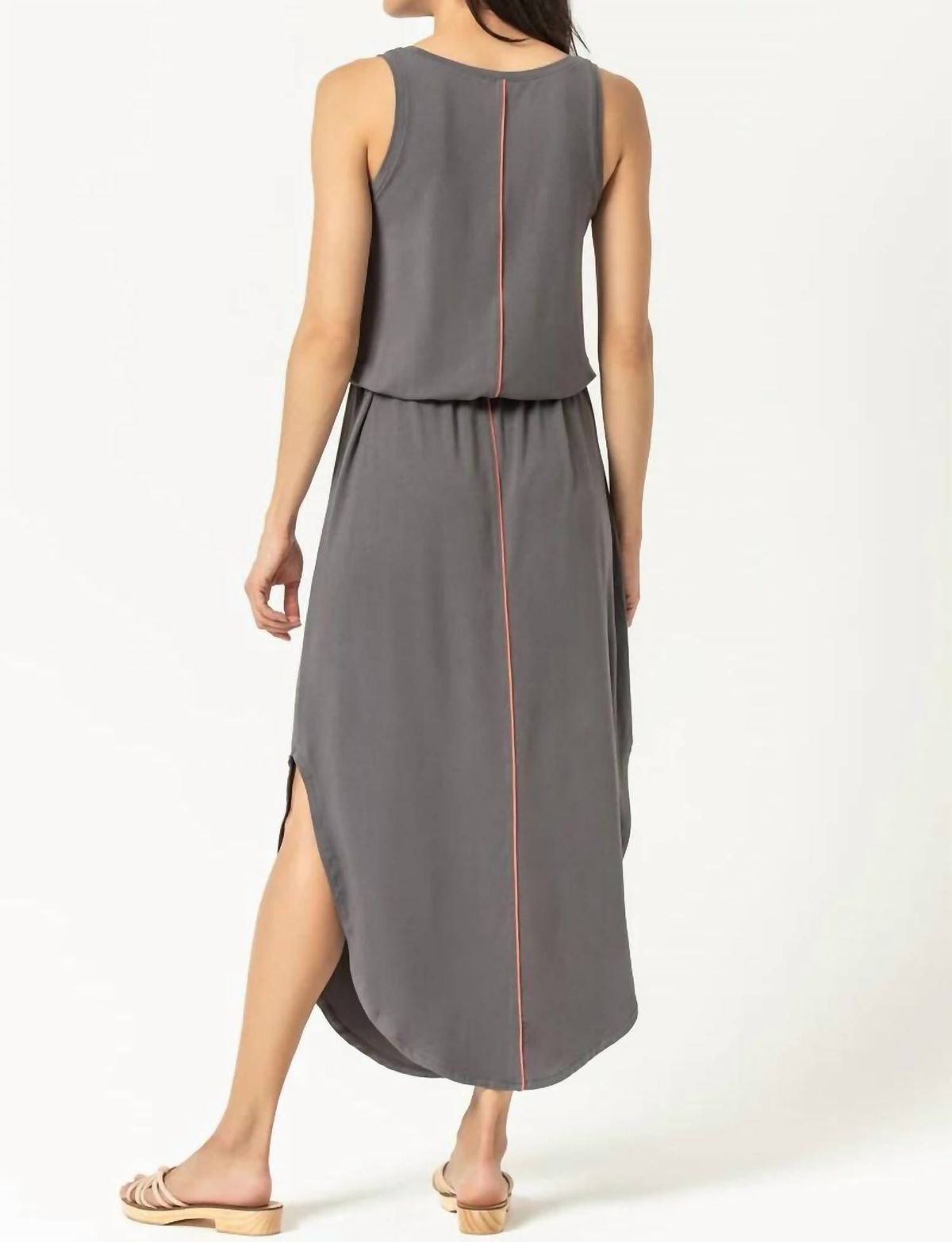 Style 1-2173090367-149 Lilla P Size L Gray Cocktail Dress on Queenly