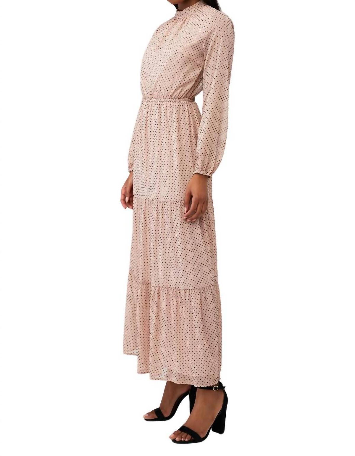 Style 1-2222064460-149 MINKPINK Size L Pink Floor Length Maxi on Queenly