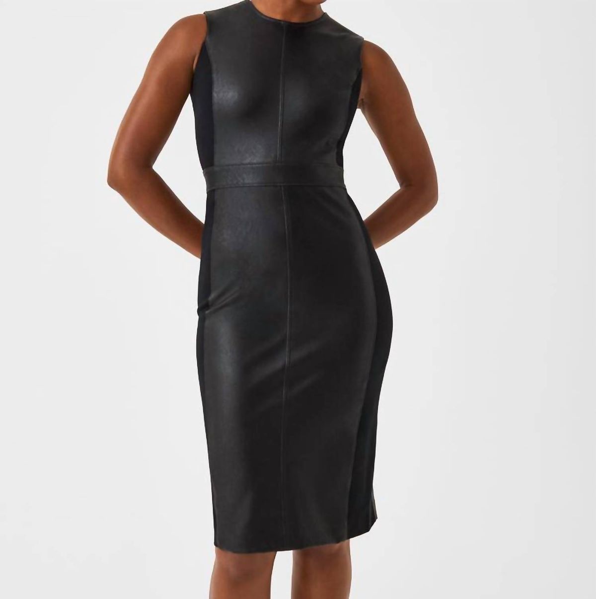 Style 1-2828552521-3236 Spanx Size S Black Cocktail Dress on Queenly
