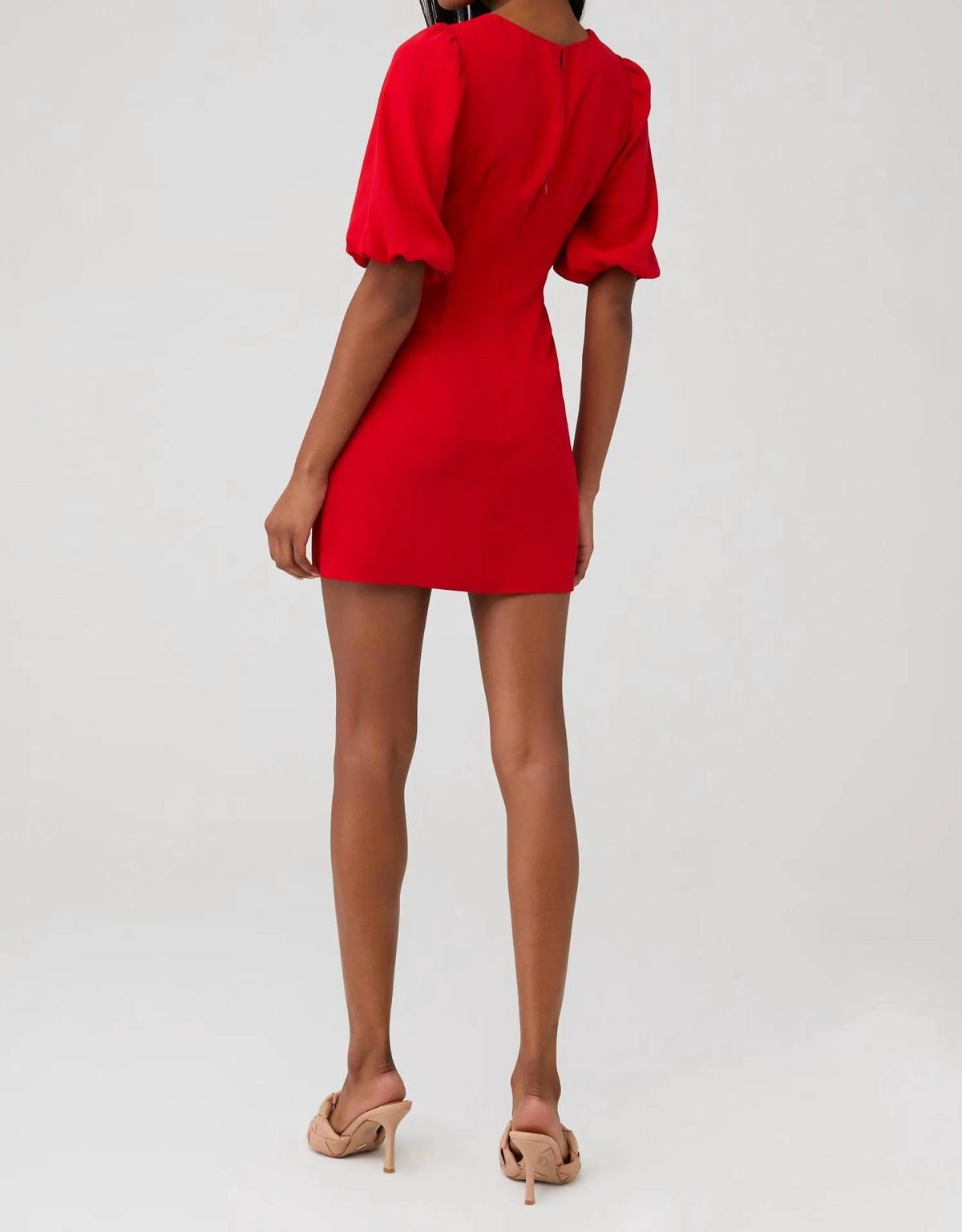 Style 1-3169358744-70 Amanda Uprichard Size XS Red Cocktail Dress on Queenly