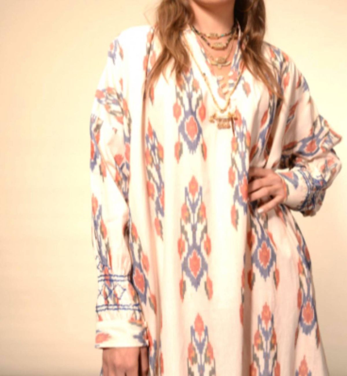 Style 1-3975841696-74 V. de Vinster Size S Long Sleeve White Floor Length Maxi on Queenly