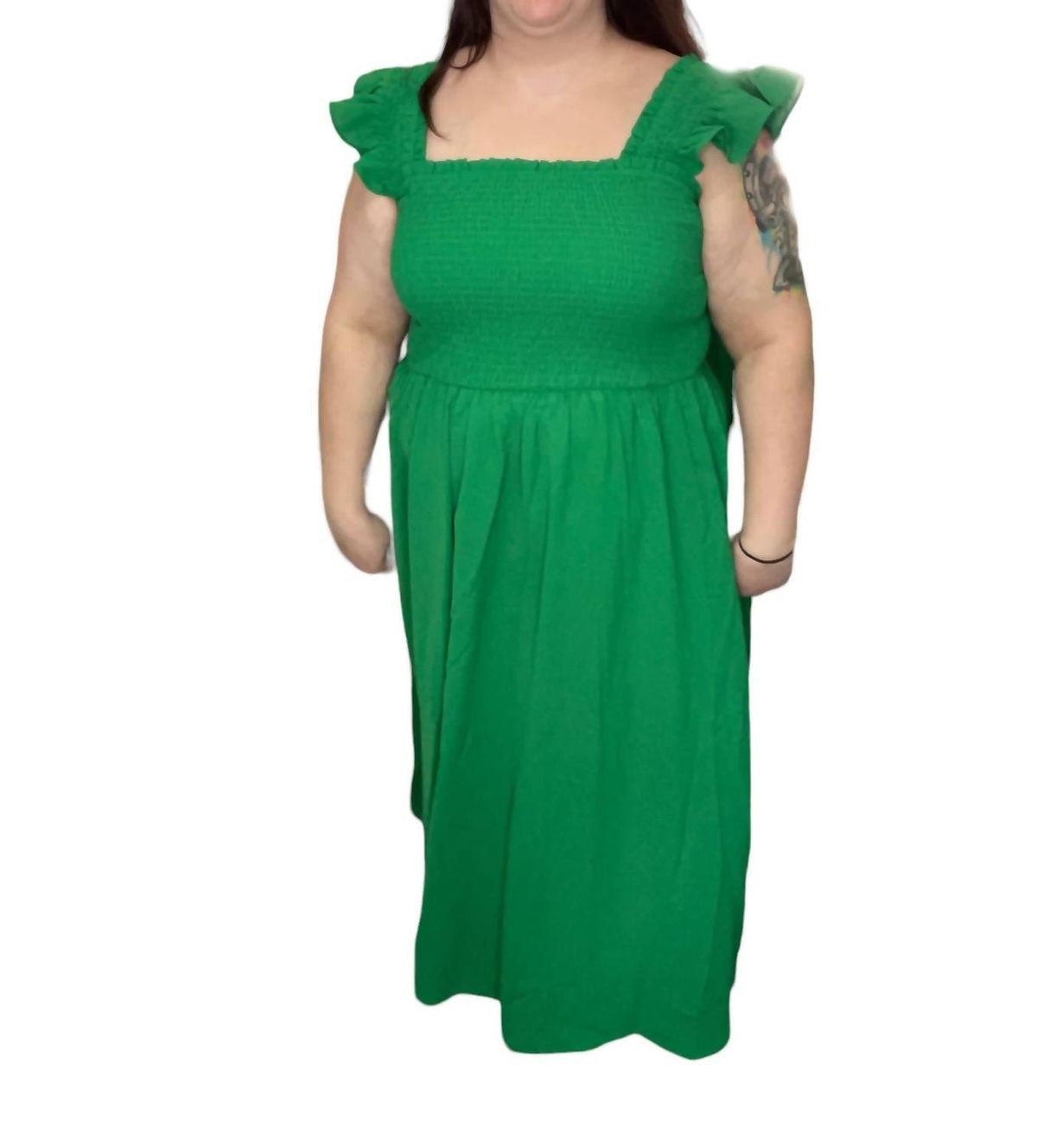 Style 1-461231015-611 Oddi Size XL Green Cocktail Dress on Queenly