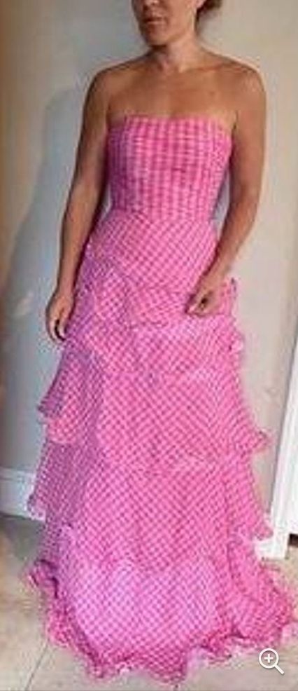 Jovani Size 4 Pink A-line Dress on Queenly