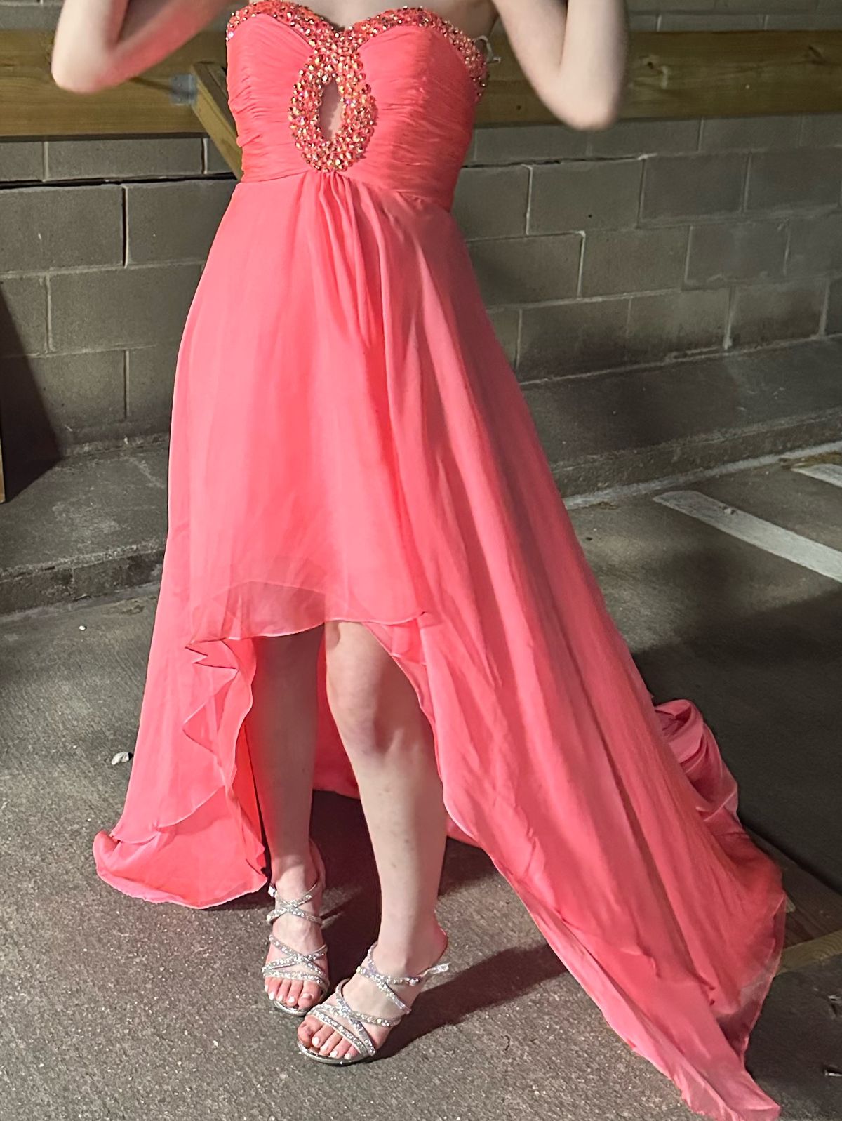Sherri Hill Size 2 Prom Strapless Pink Mermaid Dress on Queenly