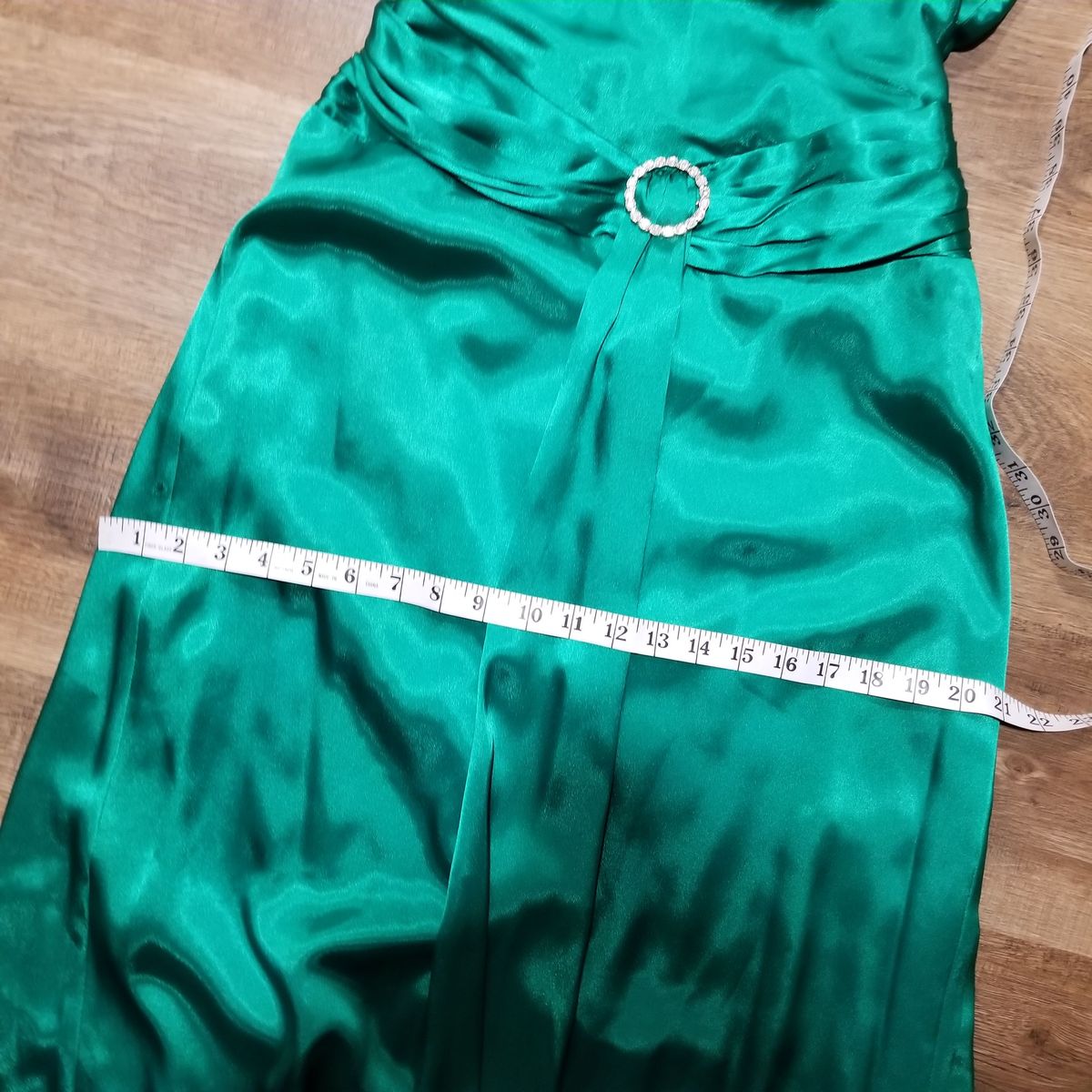Style Vintage Dave and Johnny Size 8 Emerald Green Mermaid Dress on Queenly