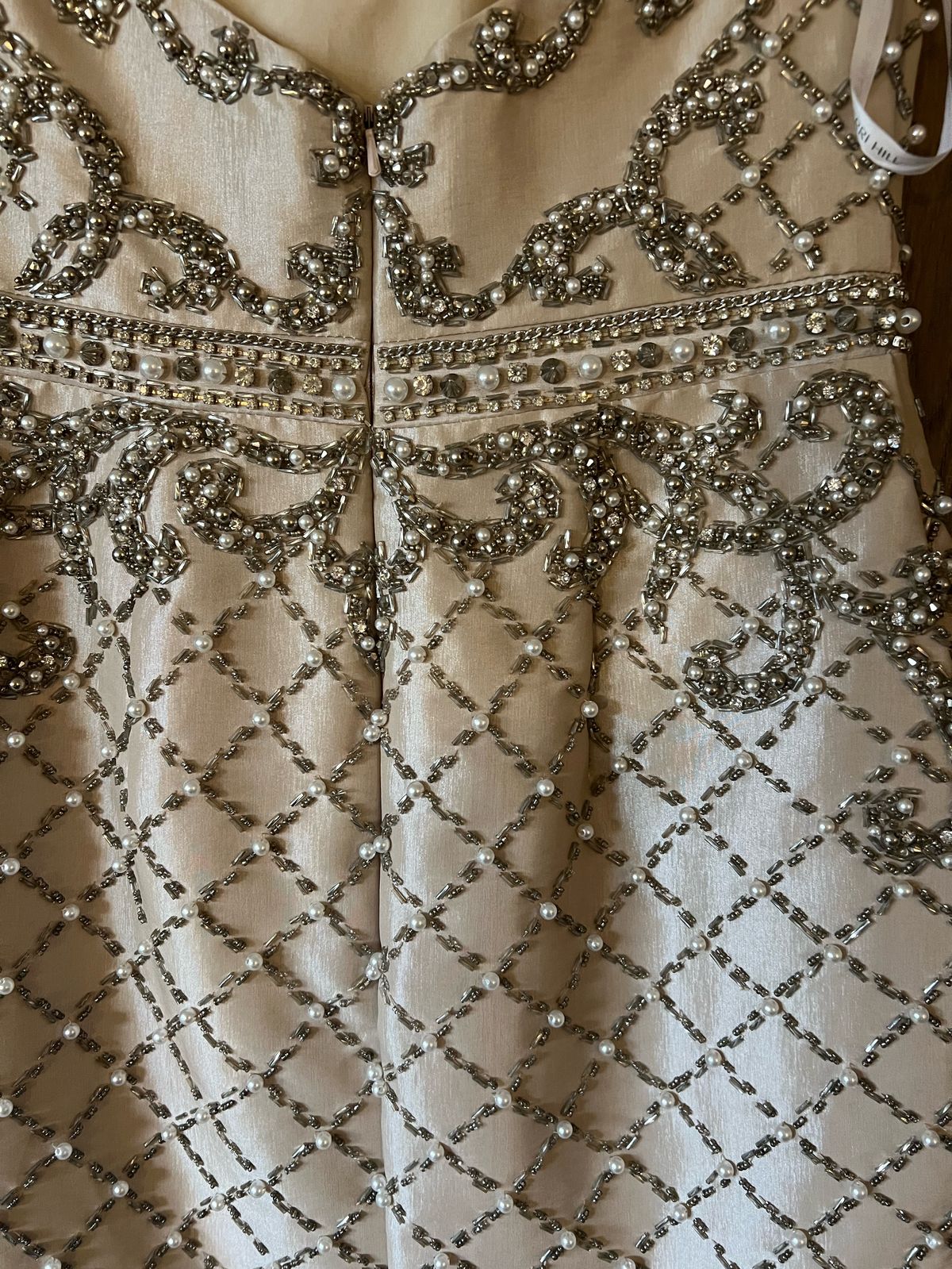 Sherri Hill Size 4 Nude Cocktail Dress on Queenly