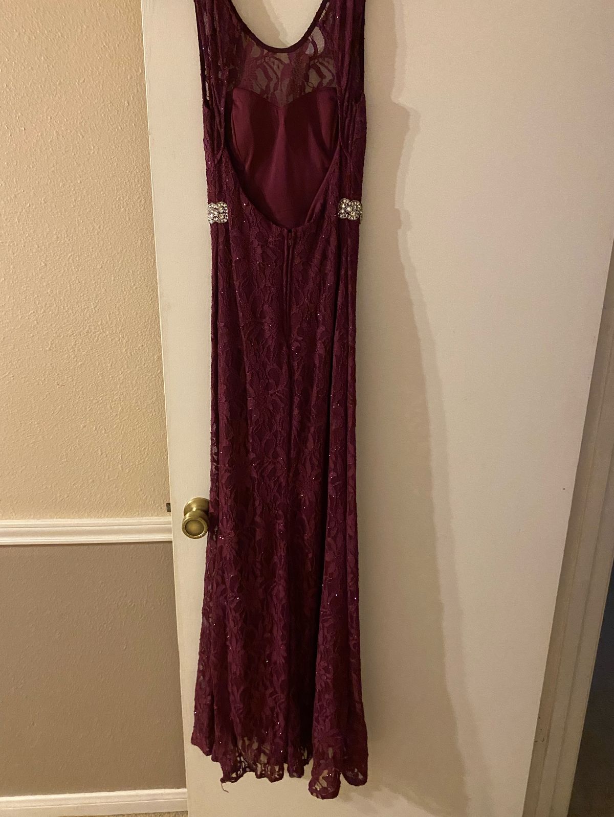 Jodi Kristopher Girls Size 5 Prom Red A-line Dress on Queenly