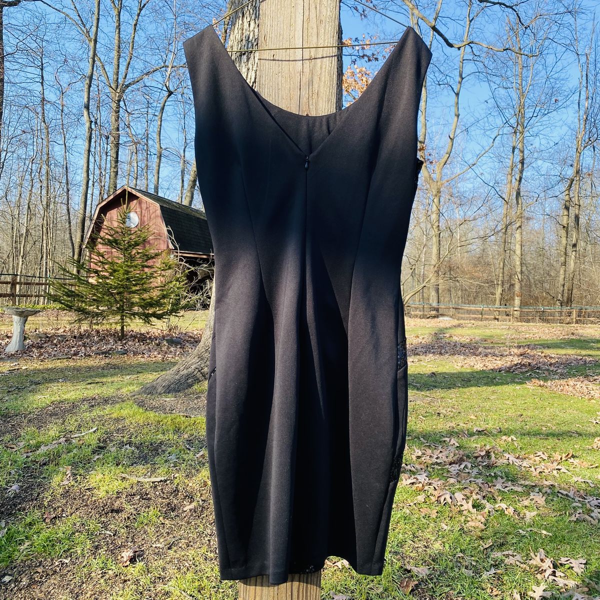 Guess Size 10 Prom Black Cocktail Dress on Queenly