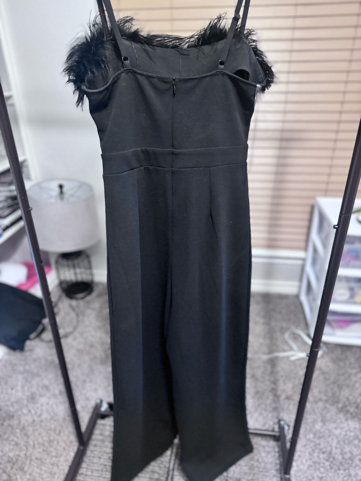 Size 2 Black Formal Jumpsuit on Queenly