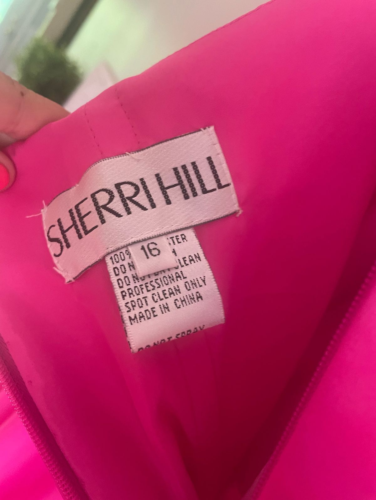 Sherri Hill Plus Size 16 Pageant Strapless Pink A-line Dress on Queenly