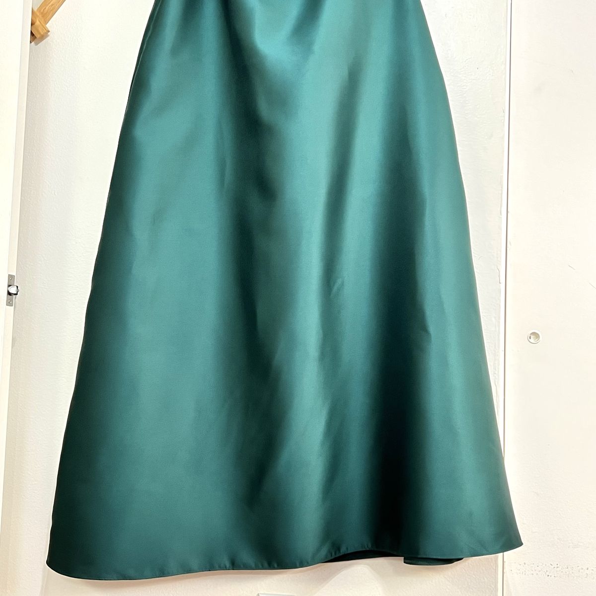 Style D815 Alfred Sung Plus Size 16 One Shoulder Green A-line Dress on Queenly