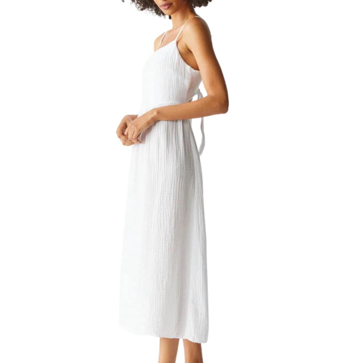 Style 1-1098757873-892 Michael Stars Size M White Cocktail Dress on Queenly