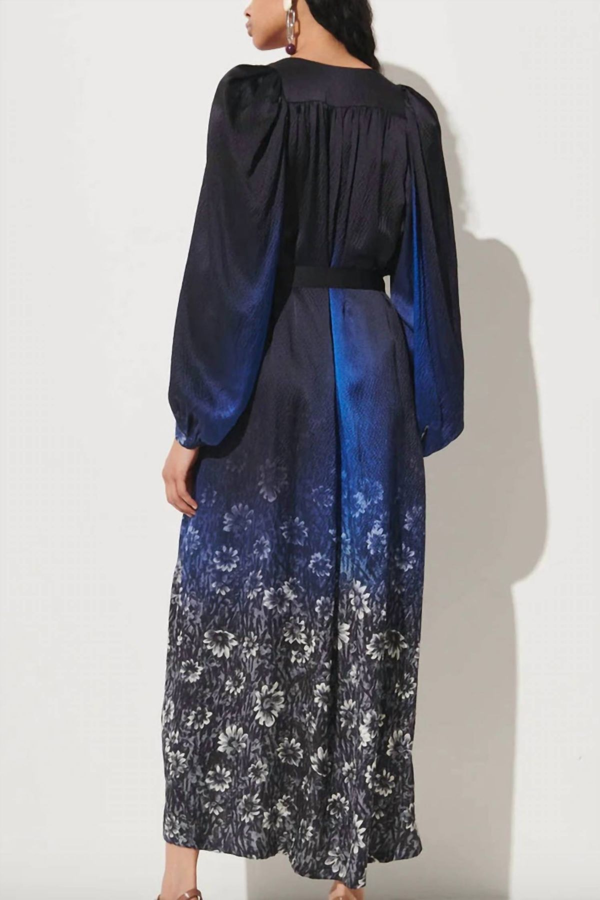 Style 1-1102938305-649 RACHEL COMEY Size 2 Pageant Satin Navy Blue Floor Length Maxi on Queenly