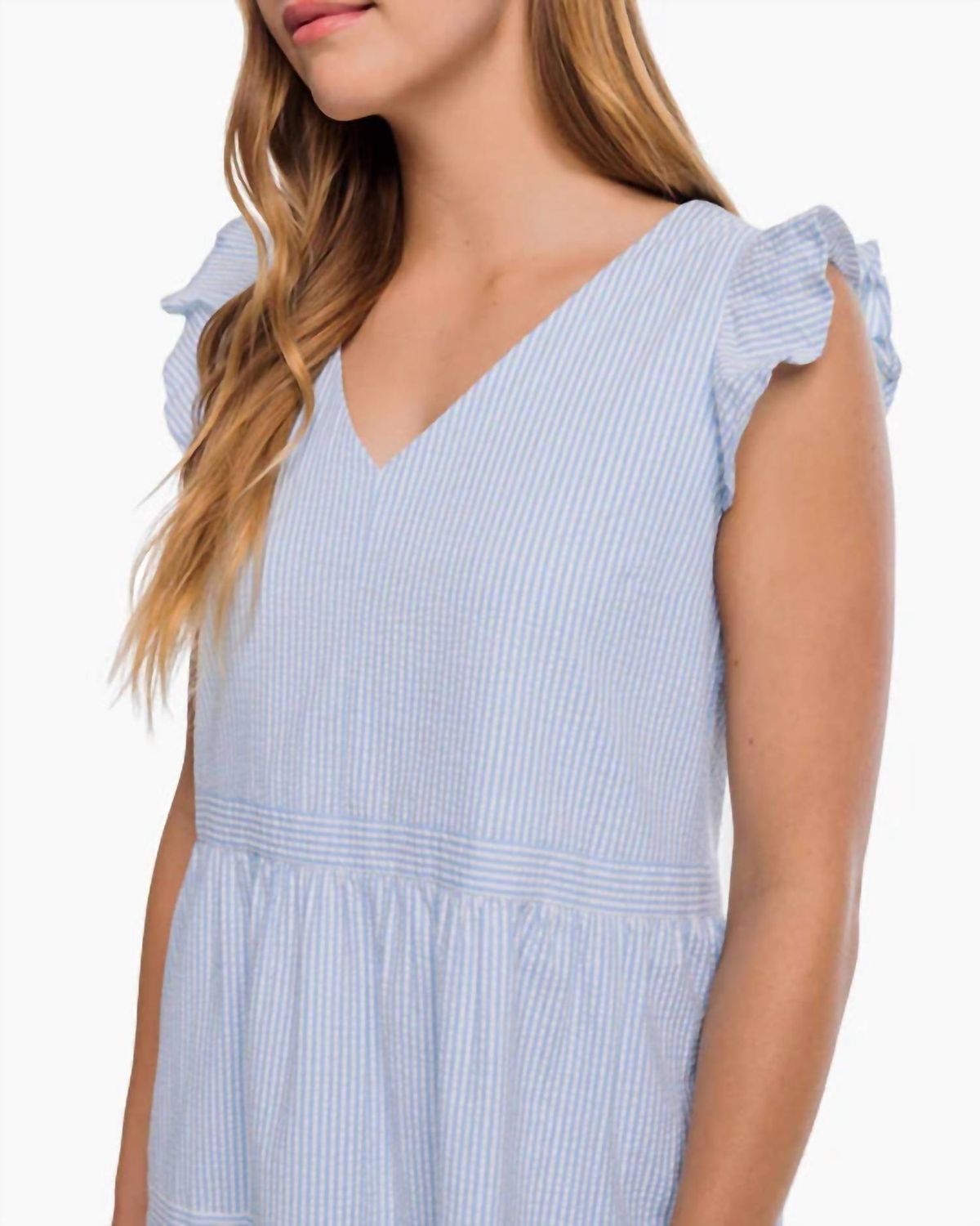 Style 1-1235621068-892 SOUTHERN TIDE Size M Blue Cocktail Dress on Queenly