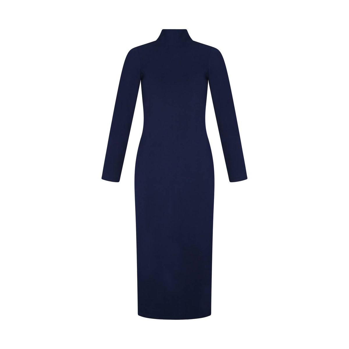 Style 1-1236131774-74 De Loreta Size S Navy Blue Cocktail Dress on Queenly