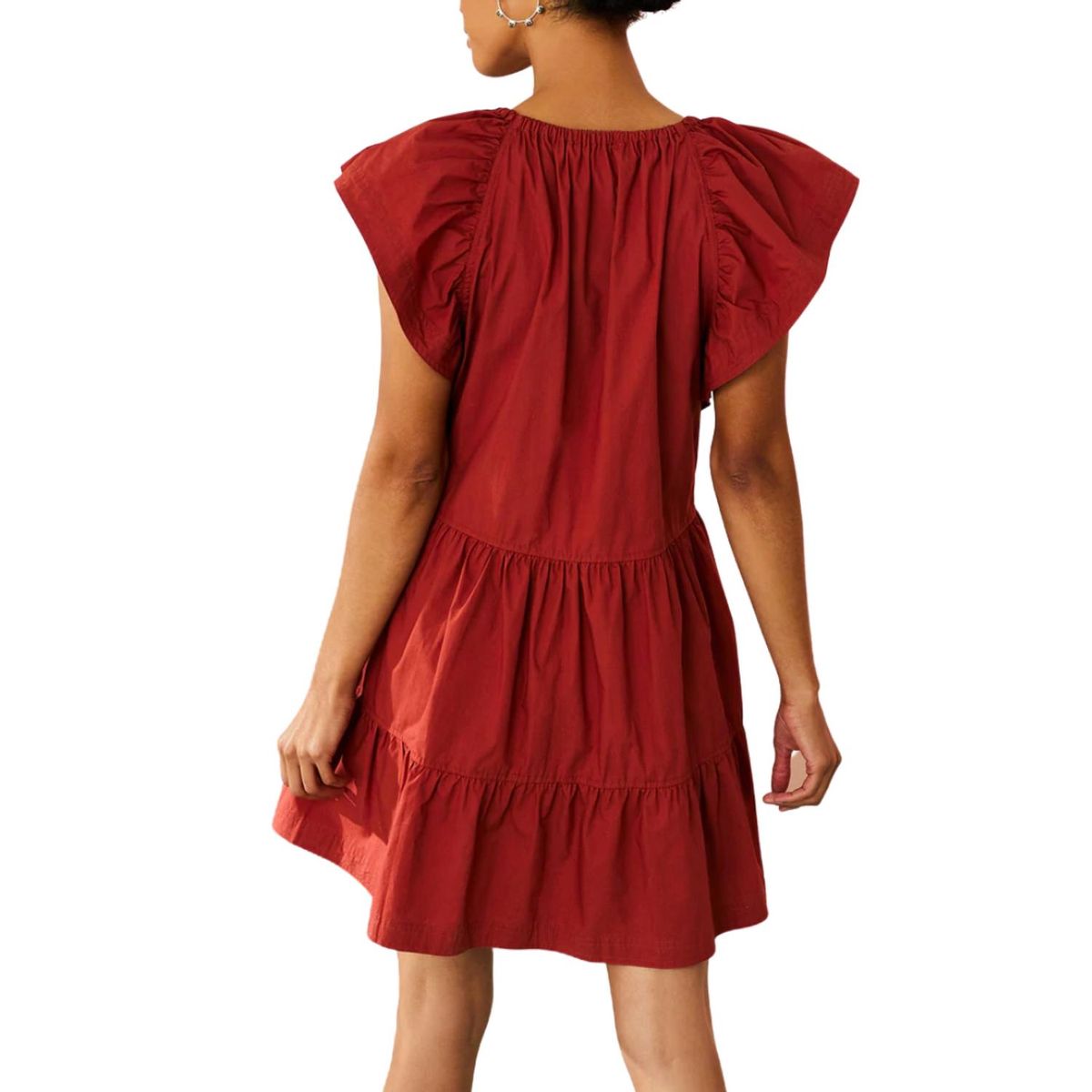 Style 1-1462796317-149 Marie Oliver Size L Red Cocktail Dress on Queenly