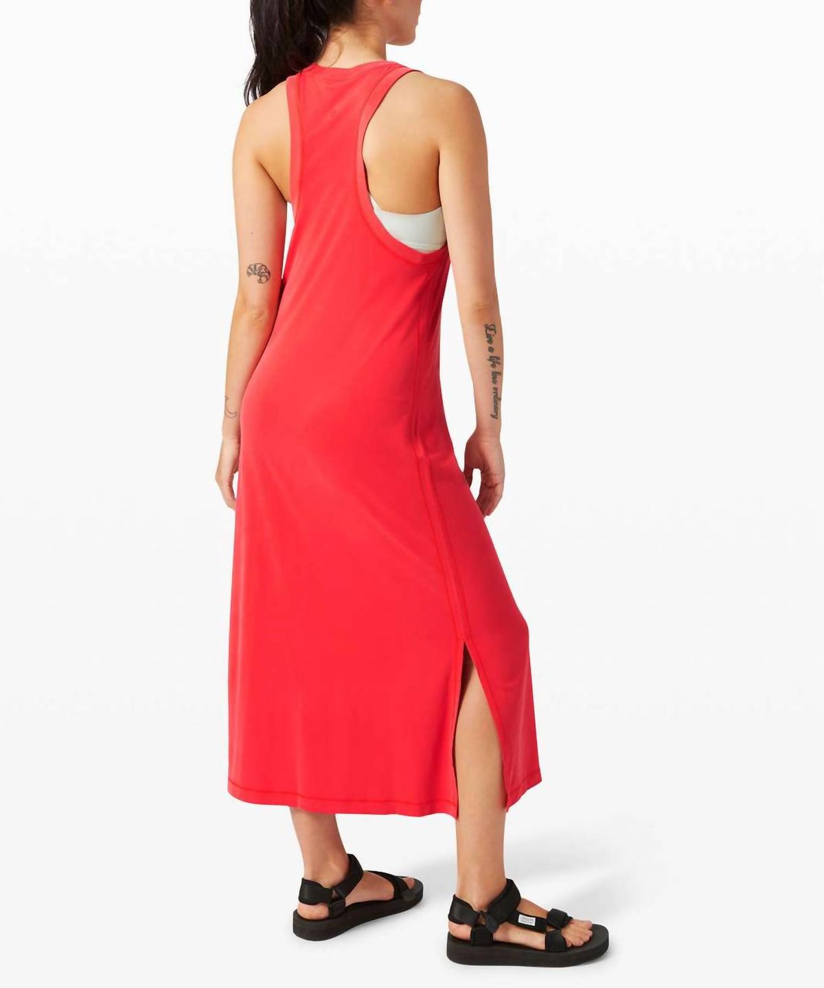 Style 1-1894623921-397 lululemon Size 14 Red Floor Length Maxi on Queenly