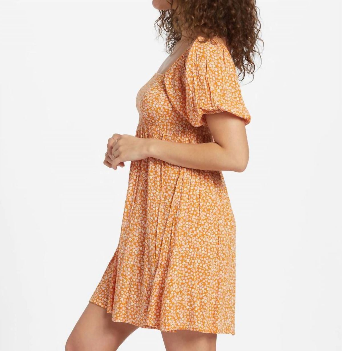 Style 1-2654127093-149 Billabong Size L Orange Cocktail Dress on Queenly