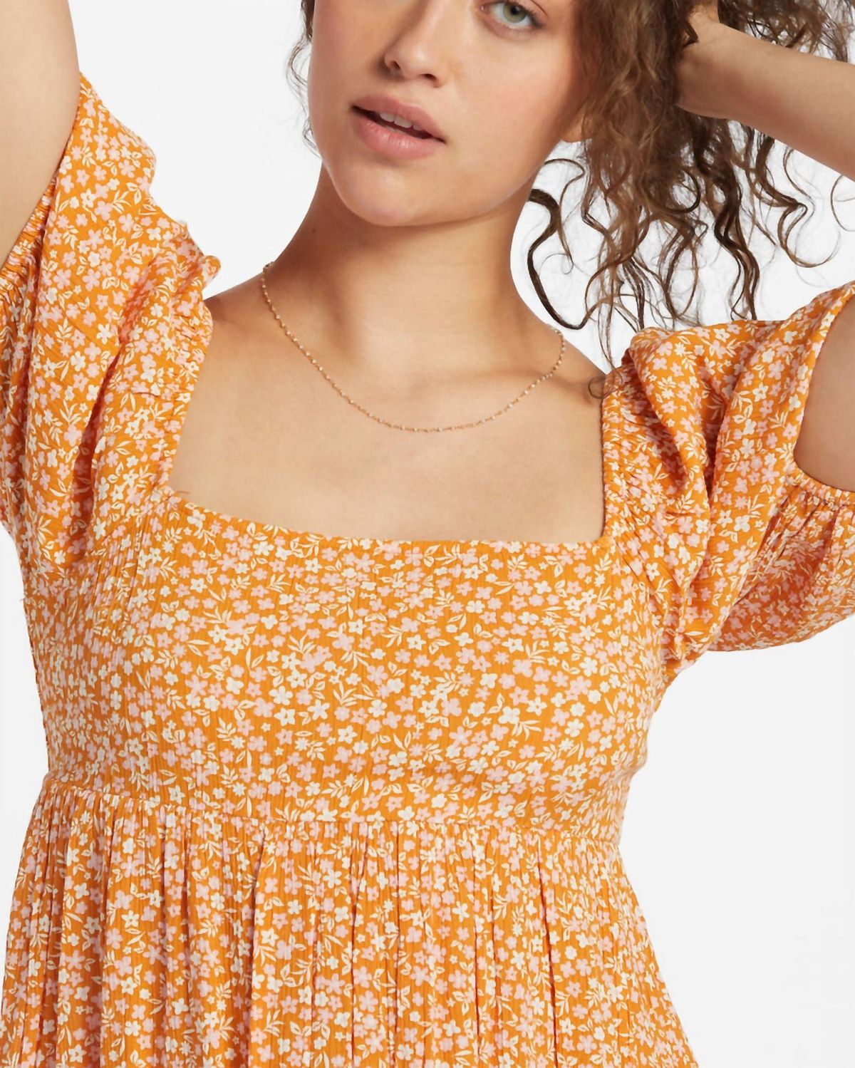 Style 1-2654127093-149 Billabong Size L Orange Cocktail Dress on Queenly