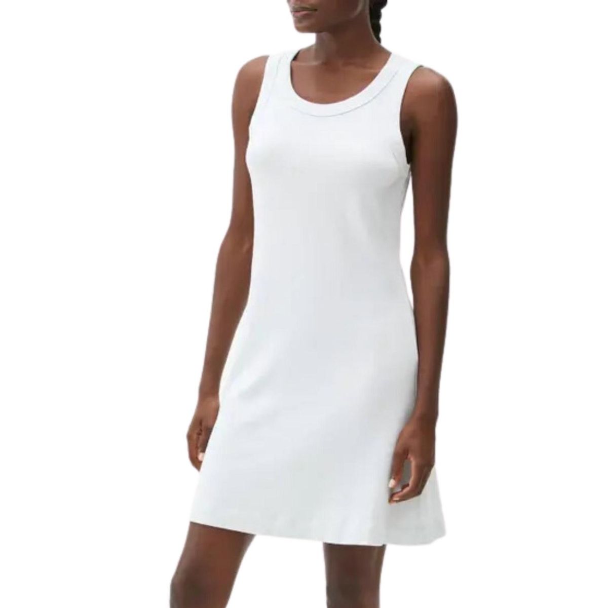 Style 1-3508562011-892 Michael Stars Size M White Cocktail Dress on Queenly