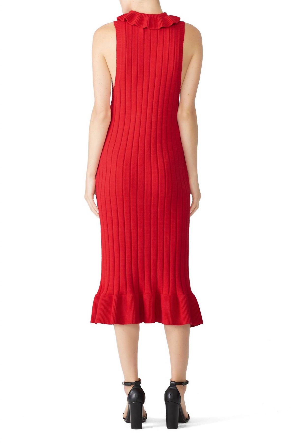 Style 1-418599817-5655-1 ELLIATT Size S High Neck Red Cocktail Dress on Queenly