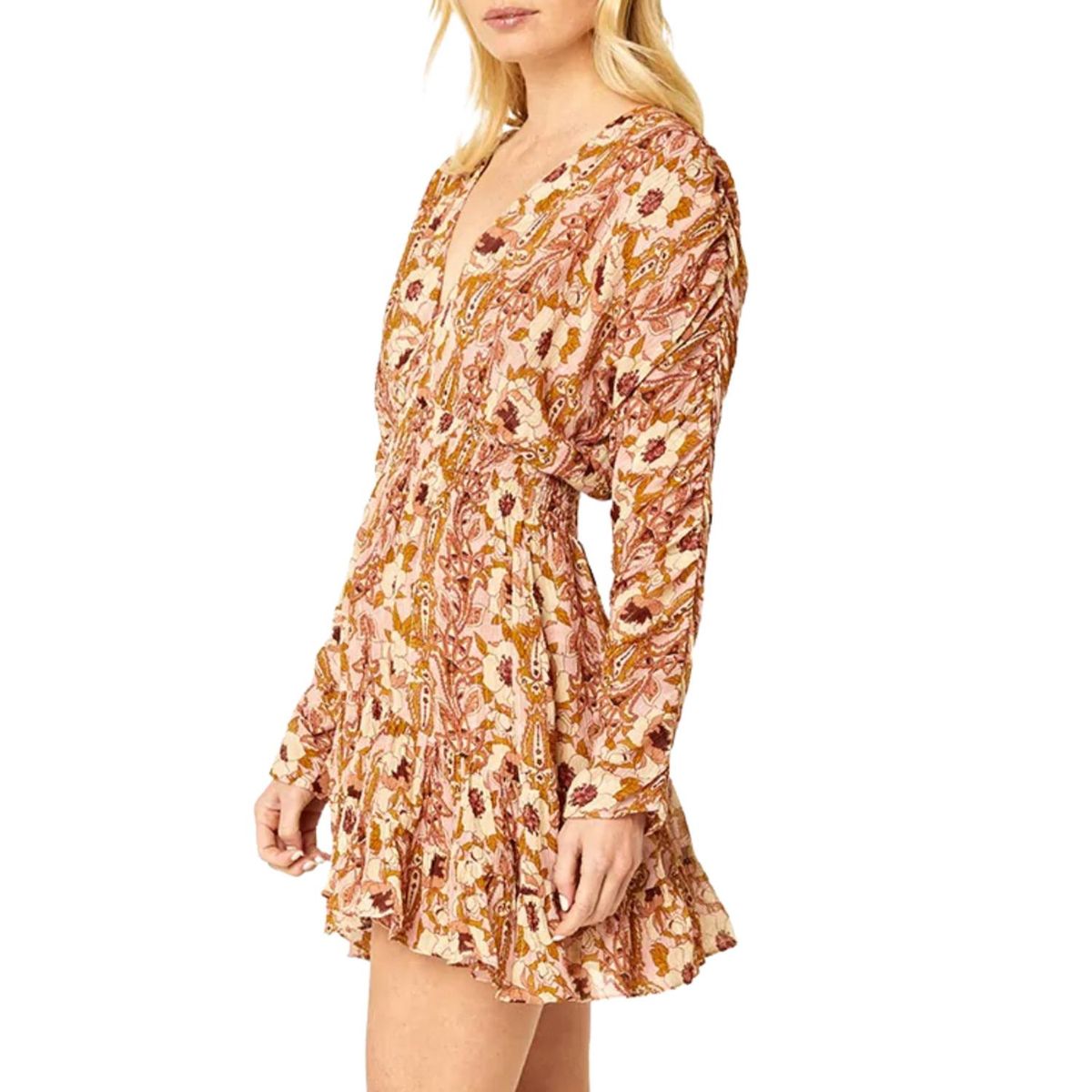 Style 1-419432348-70 Misa Los Angeles Size XS Nude Cocktail Dress on Queenly