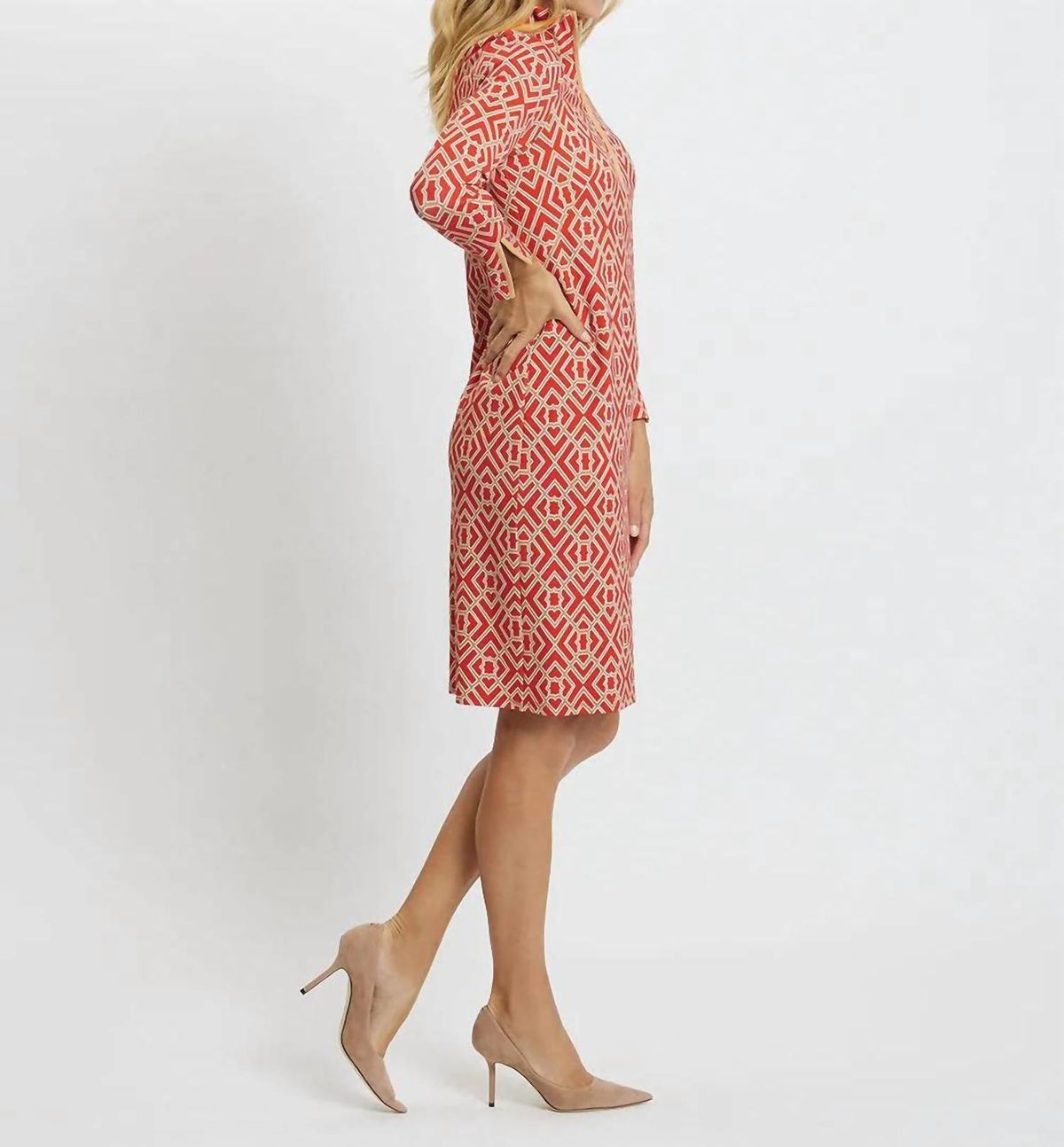 Style 1-634564149-70 JUDE CONNALLY Size XS Orange Cocktail Dress on Queenly