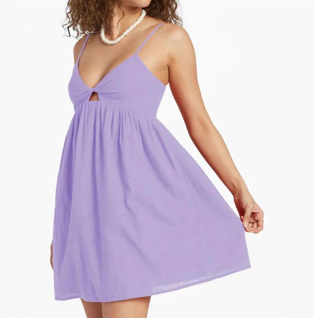 Style 1-684871733-149 Billabong Size L Purple Cocktail Dress on Queenly