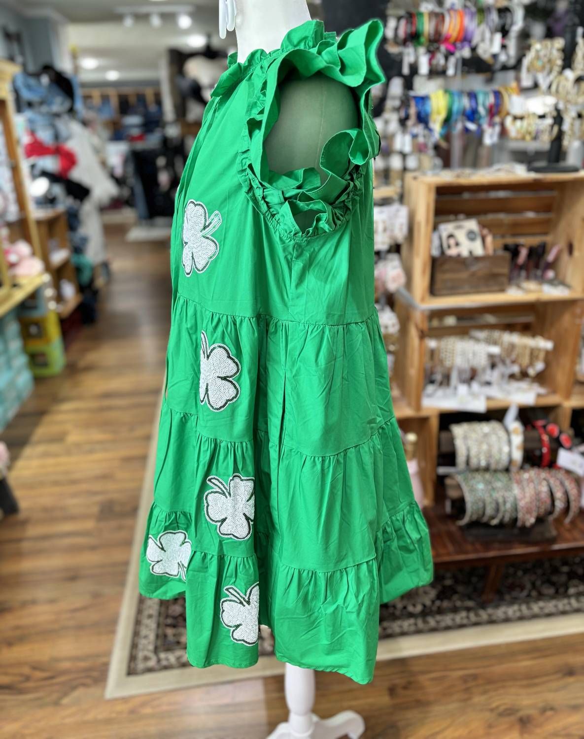 Style 1-686837092-149 Peach Love Size L Green Cocktail Dress on Queenly