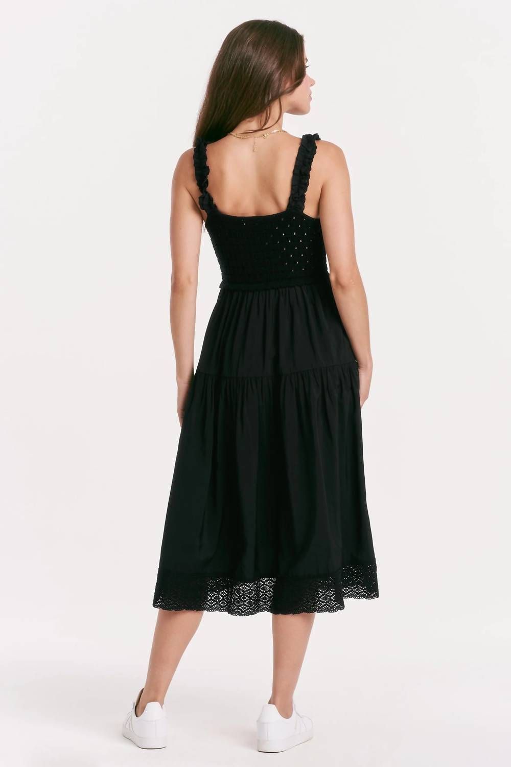 Style 1-913477997-74 Another Love Size S Halter Sheer Black Cocktail Dress on Queenly