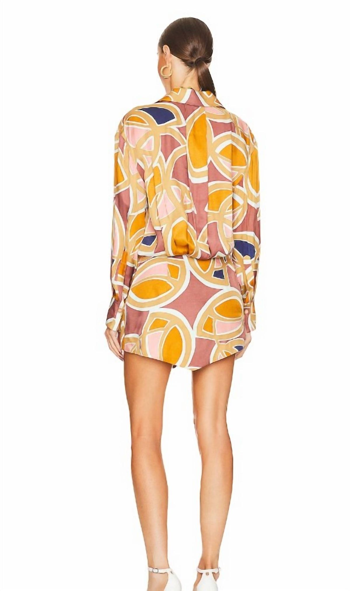 Style 1-2169608757-149 ALEXIS Size L Yellow Cocktail Dress on Queenly