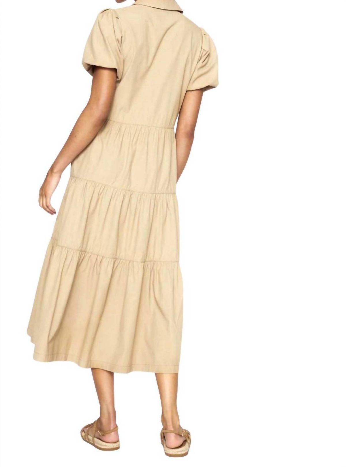 Style 1-2991629261-149 Brochu Walker Size L Nude Cocktail Dress on Queenly