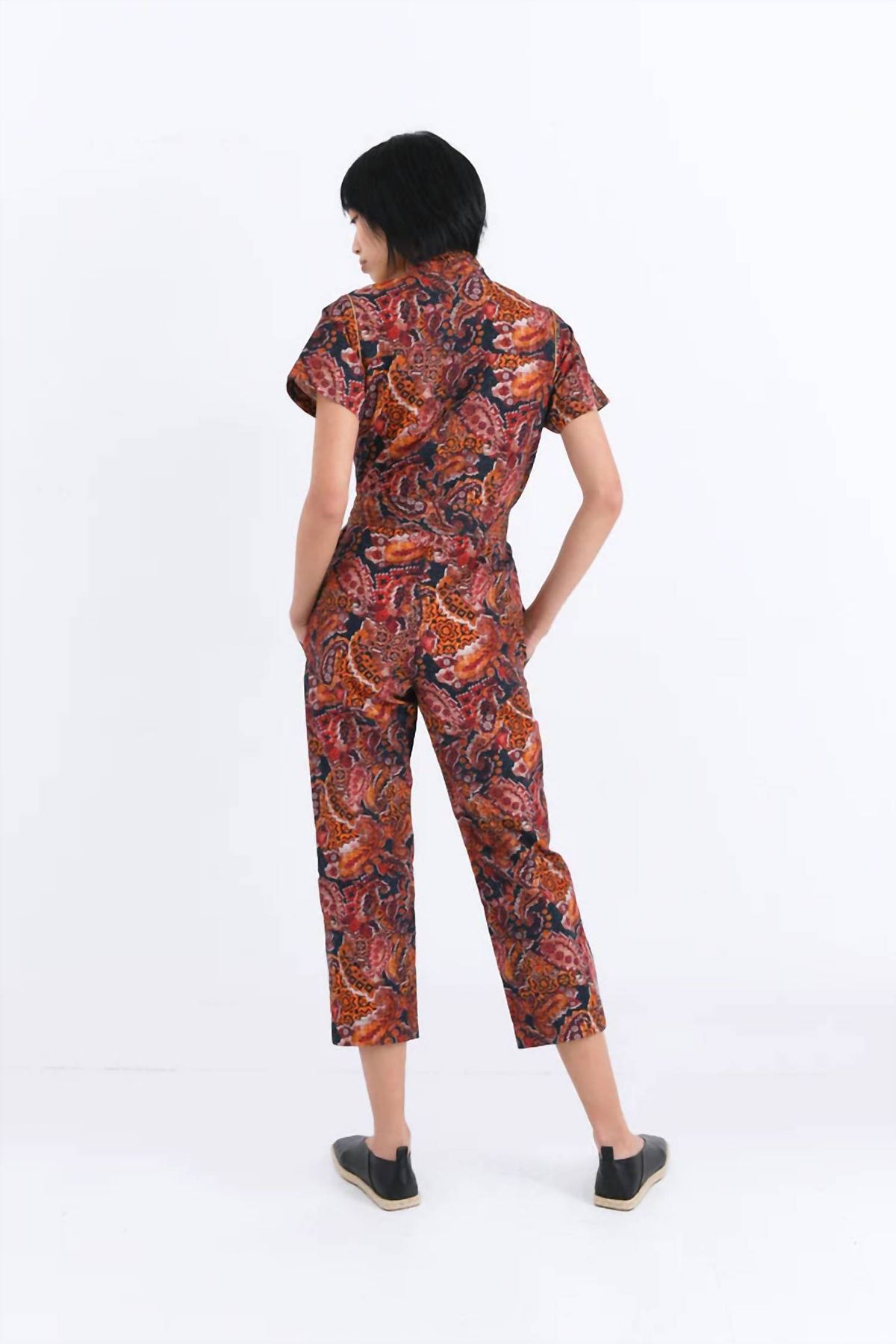 Style 1-4113704282-149 CHUFY Size L Brown Formal Jumpsuit on Queenly