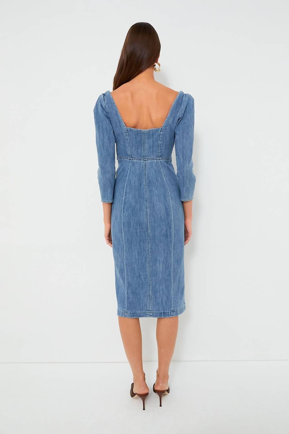 Style 1-435814247-149 Le Jean Size L Blue Cocktail Dress on Queenly