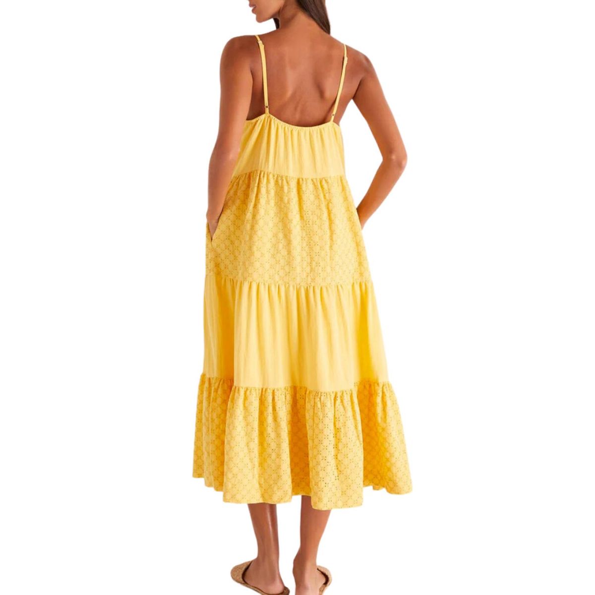 Style 1-1080596765-70 Z Supply Size XS Yellow Floor Length Maxi on Queenly